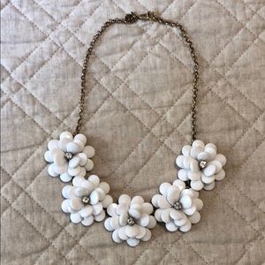J Crew flower necklace